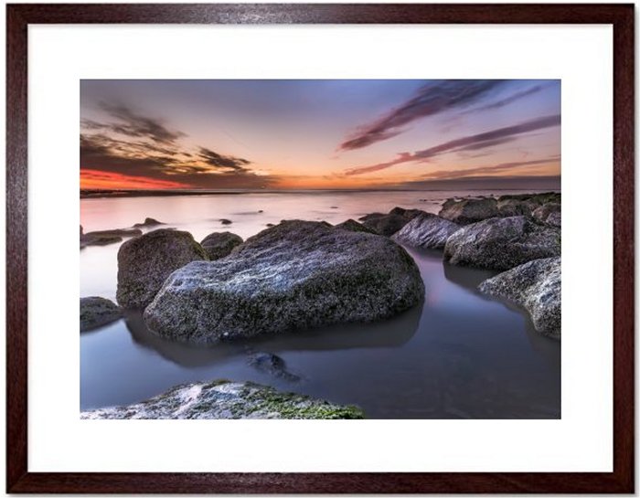 Sunset Over The Ocean